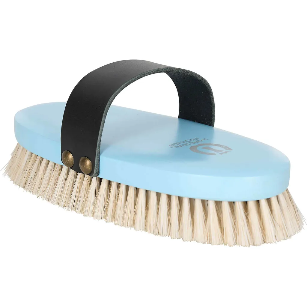 Imperial Riding Brosse souple IRH Blue Breeze pour pansage du cheval