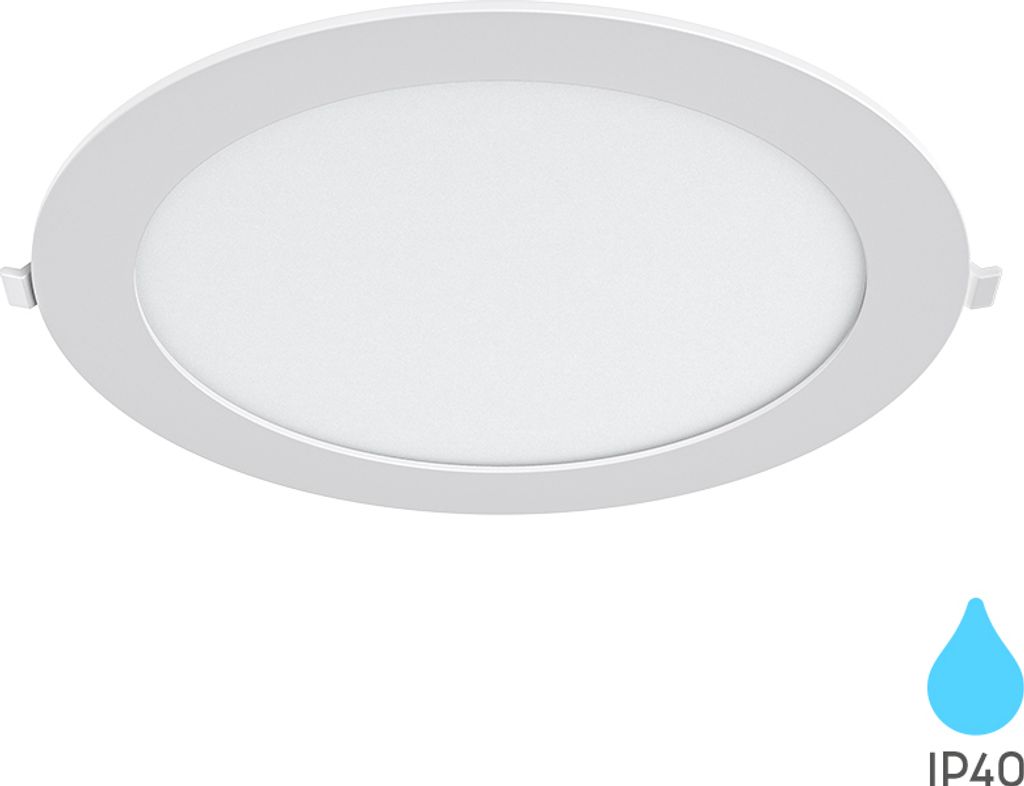 Braytron 18W LED Einbaustrahler Deckenspot Ultra Flach Einbauleuchte Einbauspot 230V IP40 6500K Kaltweiß