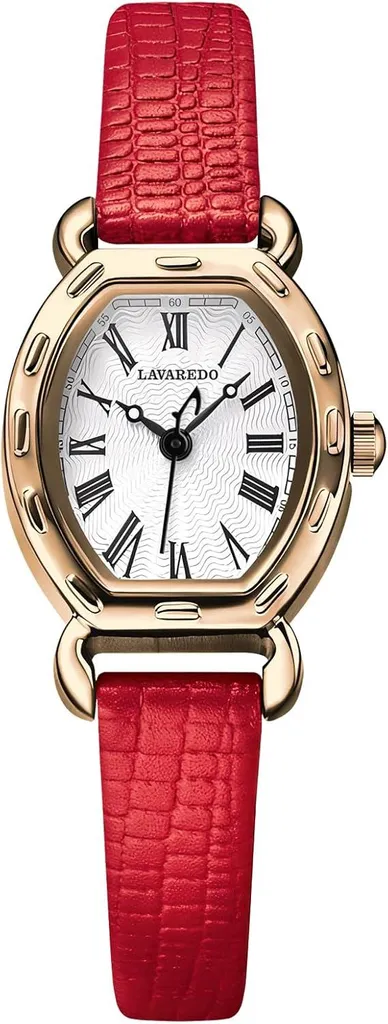 Orologio Donna Numeri Romani Quarzo Pelle: Regalo Elegante e Classico