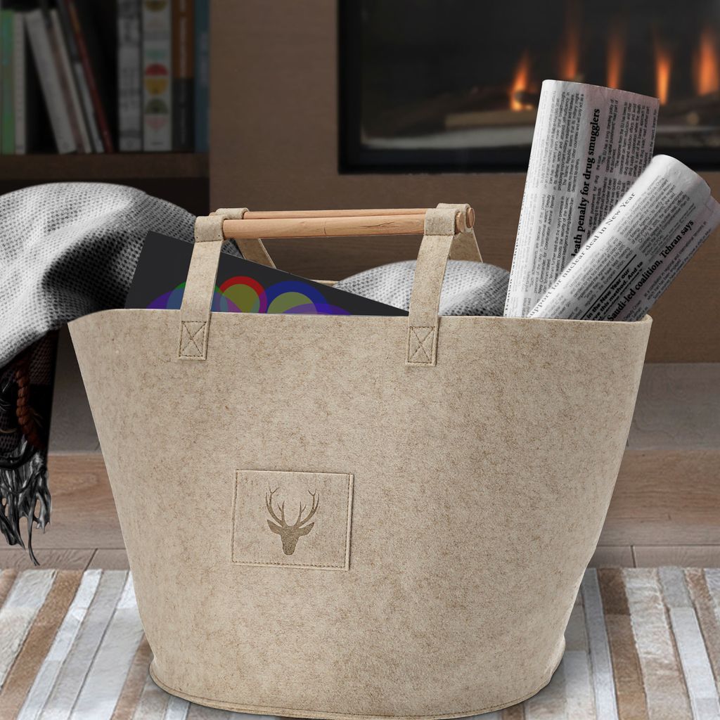 Legler 6830 – 2 Coole Filztaschen Mit Wackelndem Hunde-Schwänzchen Im Comic-Look