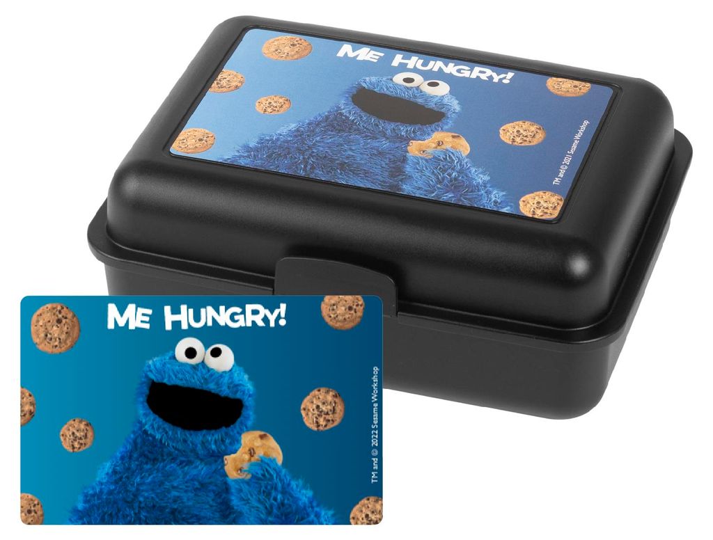 Sesamstraße Brotdose - Krümelmonster Me Hungry! Lunchbox Produktbild 