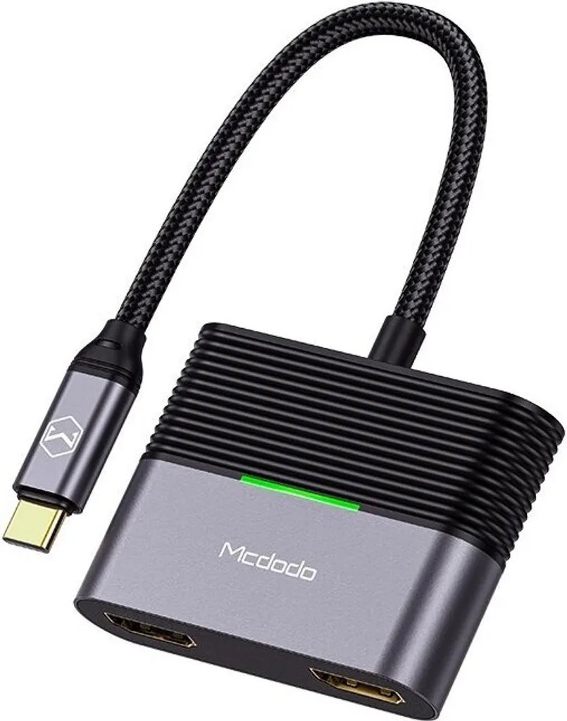 HUB Type C Mcdodo Sortie Double 4K HDMI et Recharge PD Rapide HU-7390