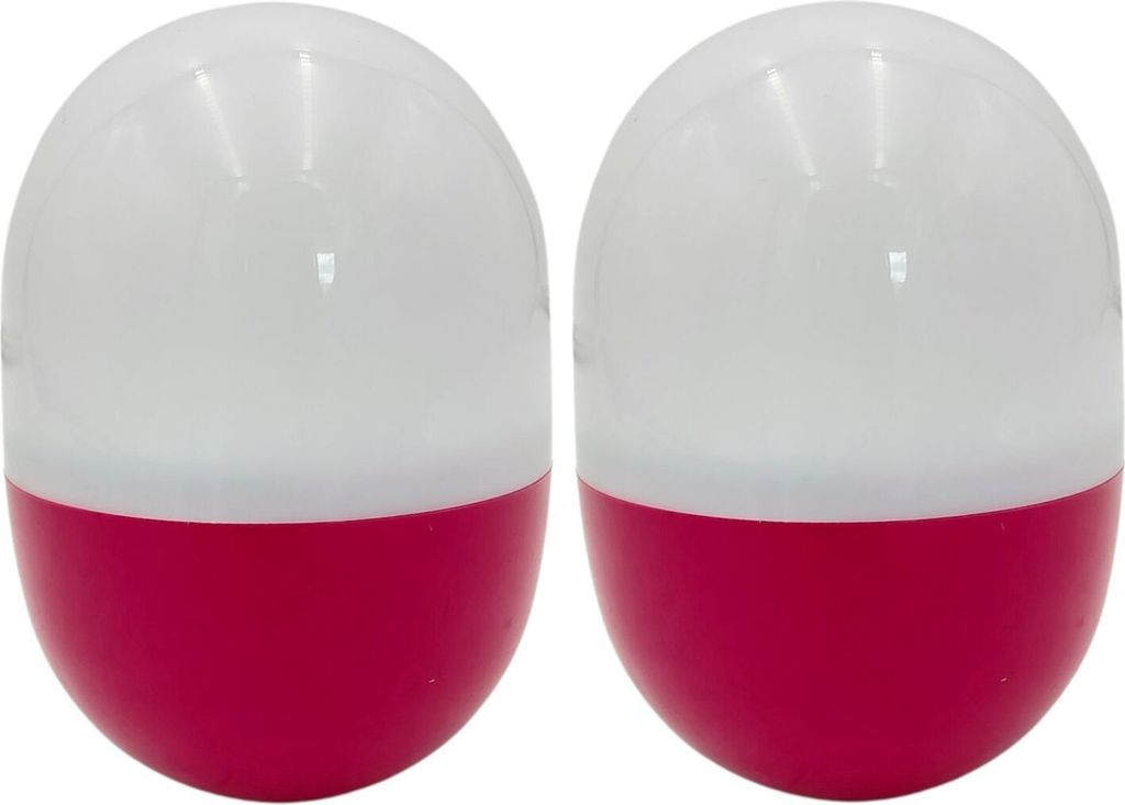 2x Dreh Dir Licht 2.0 Pink 12,5cm Nachtlicht Campinglampe Taschenlampe Leselampe