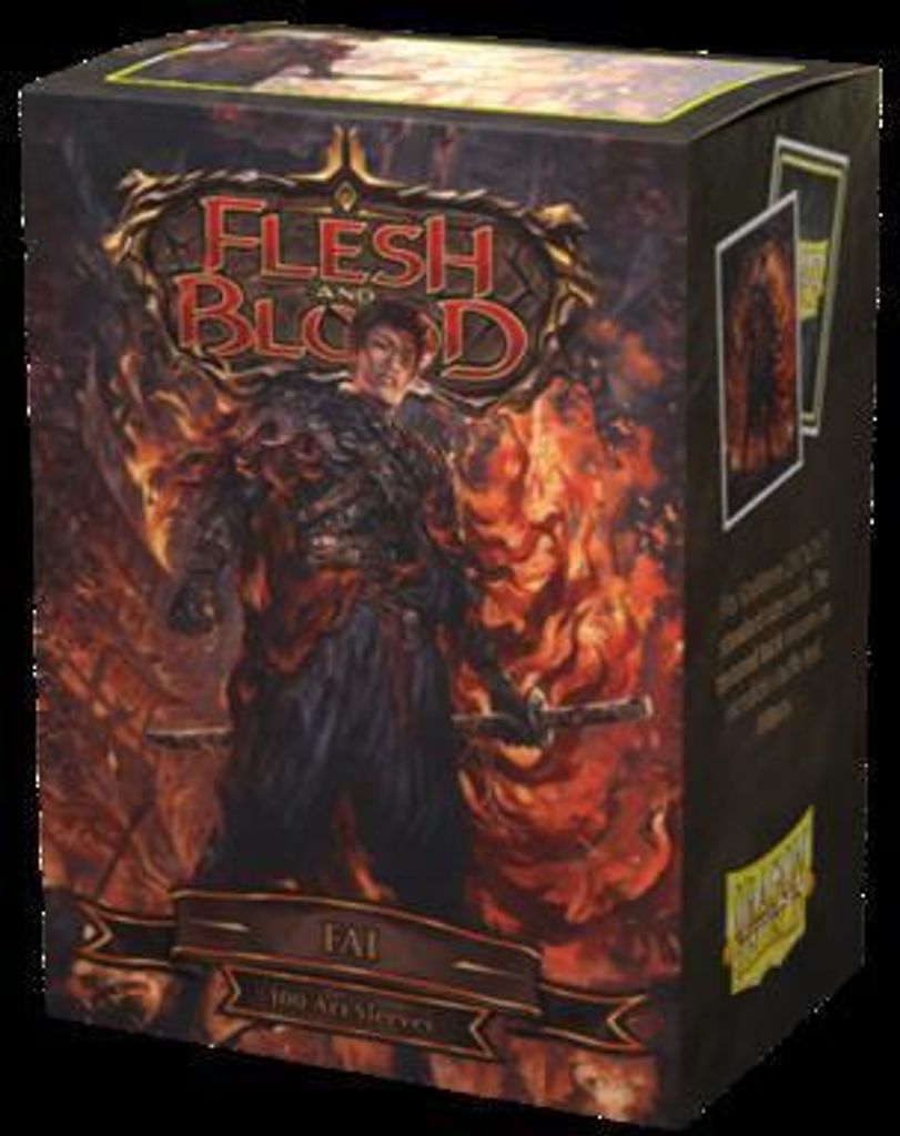 Dragon Shield Kartenhüllen Matte Art Flesh & Blood Fai (100)