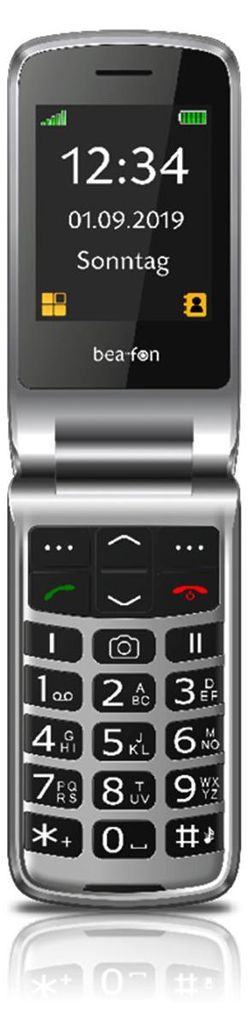 Beafon SL495 LTE, fliptelfoon, enkele SIM-kaart, 6,1 cm Productafbeelding 