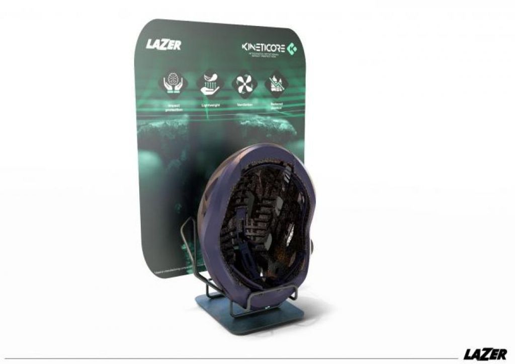 LAZER Slatwall backer & Shelf 2022 Einheitsgröße - professionelle Helmpräsent...