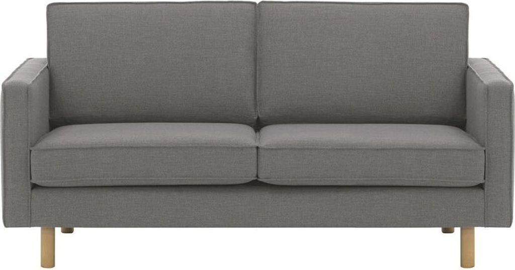SLF24 - 2,5-Sitzer Sofa Coco - grau - Bergamo 92