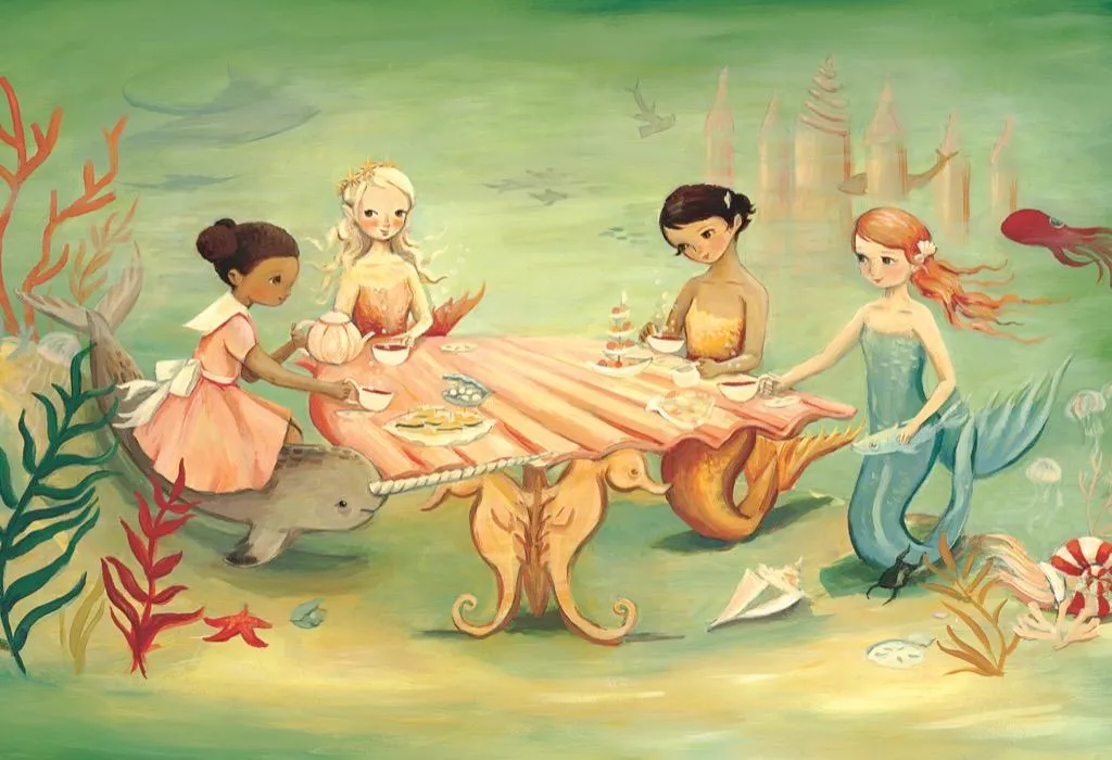 Puzzle New York Puzzle Company XXL Le goûter des sirènes 60 pièces