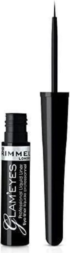 Rimmel Glam'Eyes Professional, Flüssigkeit, Topf, Schwarz, Produktbild 