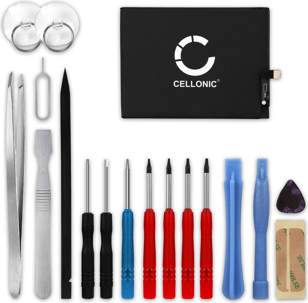 CELLONIC 1x Akku für Mobilfunk Kompatibel mit Huawei P20 Pro, Honor 9X, Mate 10 Pro, HB436486ECW - (3900mAh, 3.85V) + Werkzeug-Set