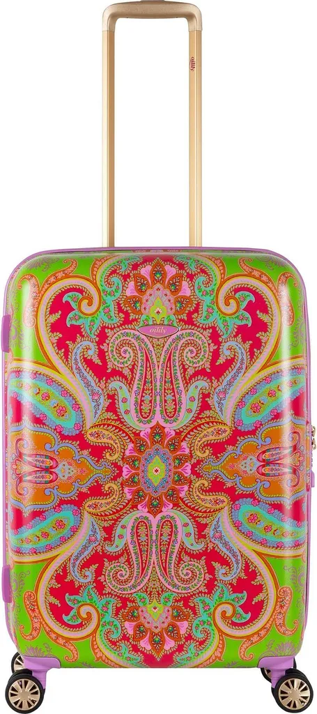 Trolley rigide Oilily Meadow 55cm - Valise colorée 4 roues multidirectionnel
