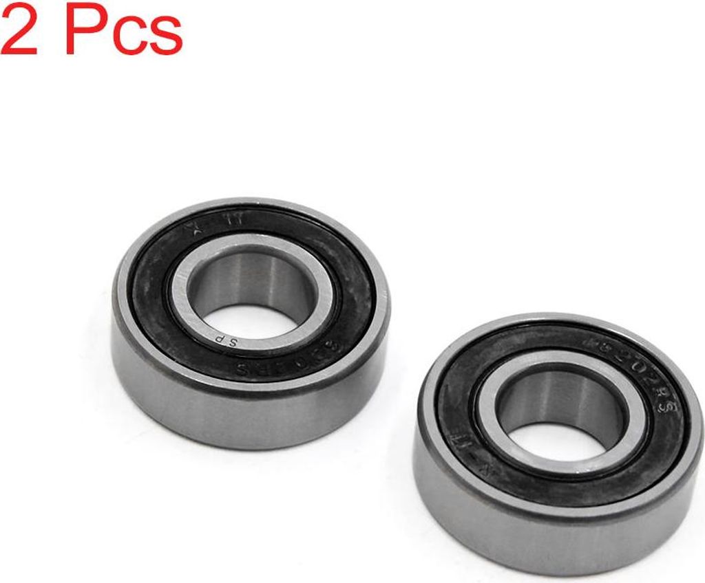 2Pcs 6202-2RS Moto Scooter Rotation Billes étanche Image du produit 