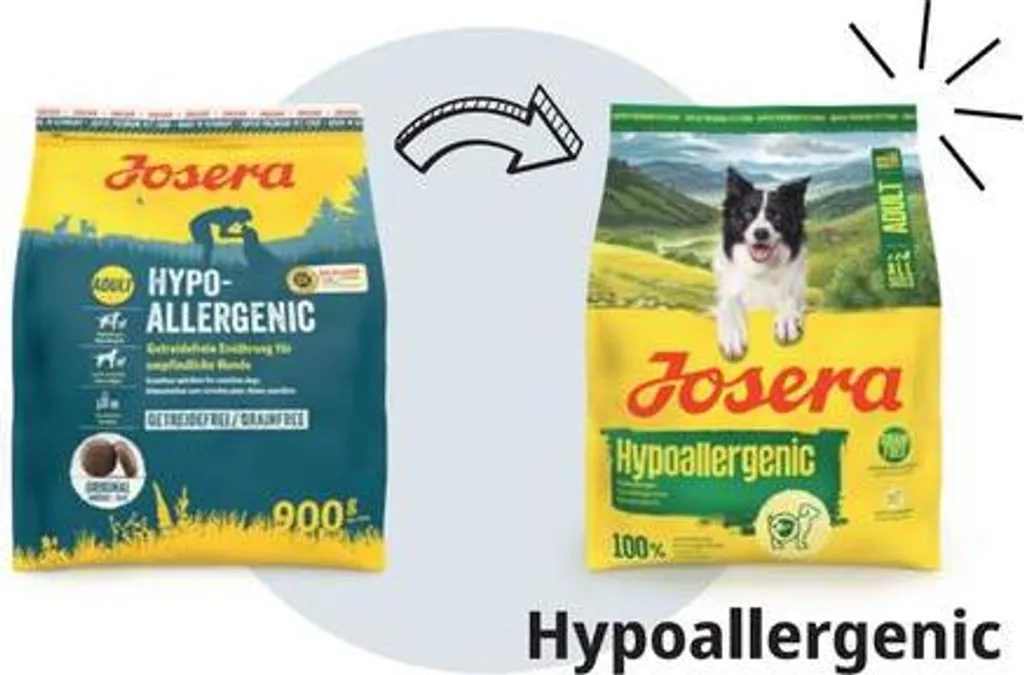 Josera Hypoallergenic 3 kg : Croquettes Sans Céréales pour Chien Sensible