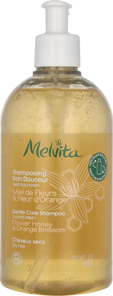 Melvita Gentle Care Shampoo, 500 ml, Shampoo, Produktbild 