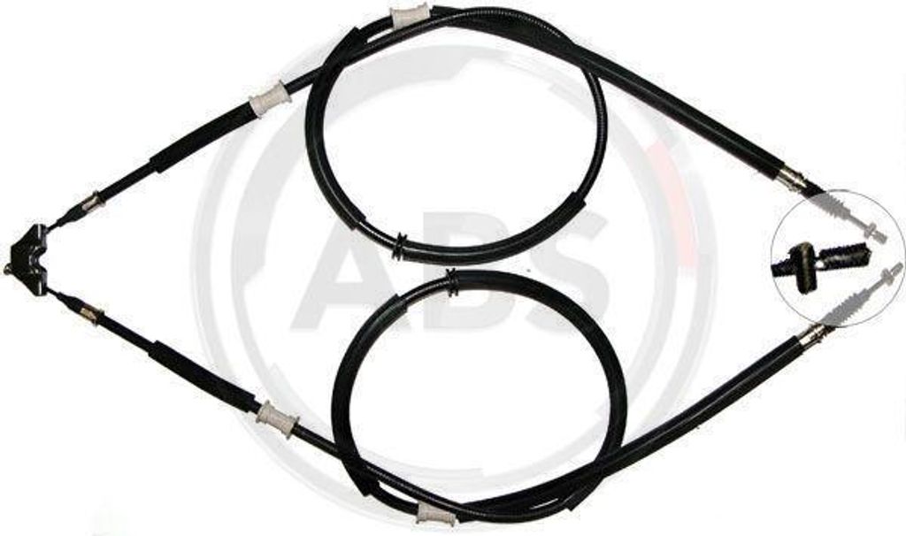 A.B.S. K16945 Seilzug, Handbremse OE 24465148 kompatibel mit Astra G