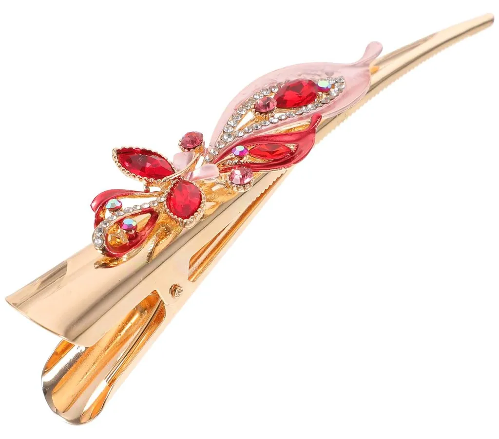 Barrette strass de luxe 13cm grand format pour mariage et cérémonies