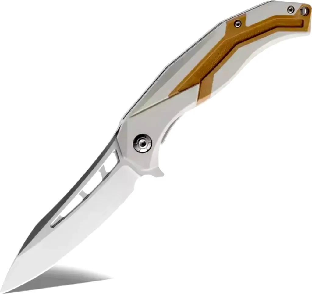 Couteau Pliant Siwon KP35050 : Tranchant Durable et Prise en Main Sécurisée