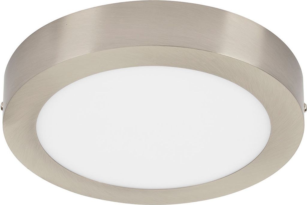 Telefunken Smart LED Aufbauleuchte Nickel matt rund Ø17cm Produktbild 