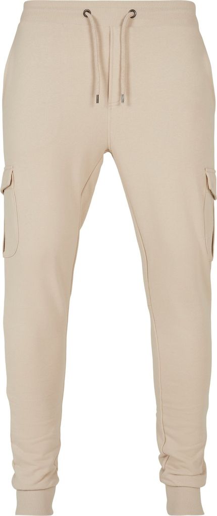 Urban Classics - FITTED Cargo Sweatpants beige - 3XL