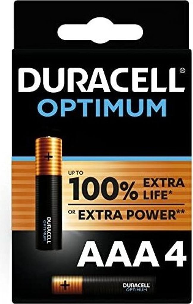 Duracell Optimum Einwegbatterie AAA Alkali