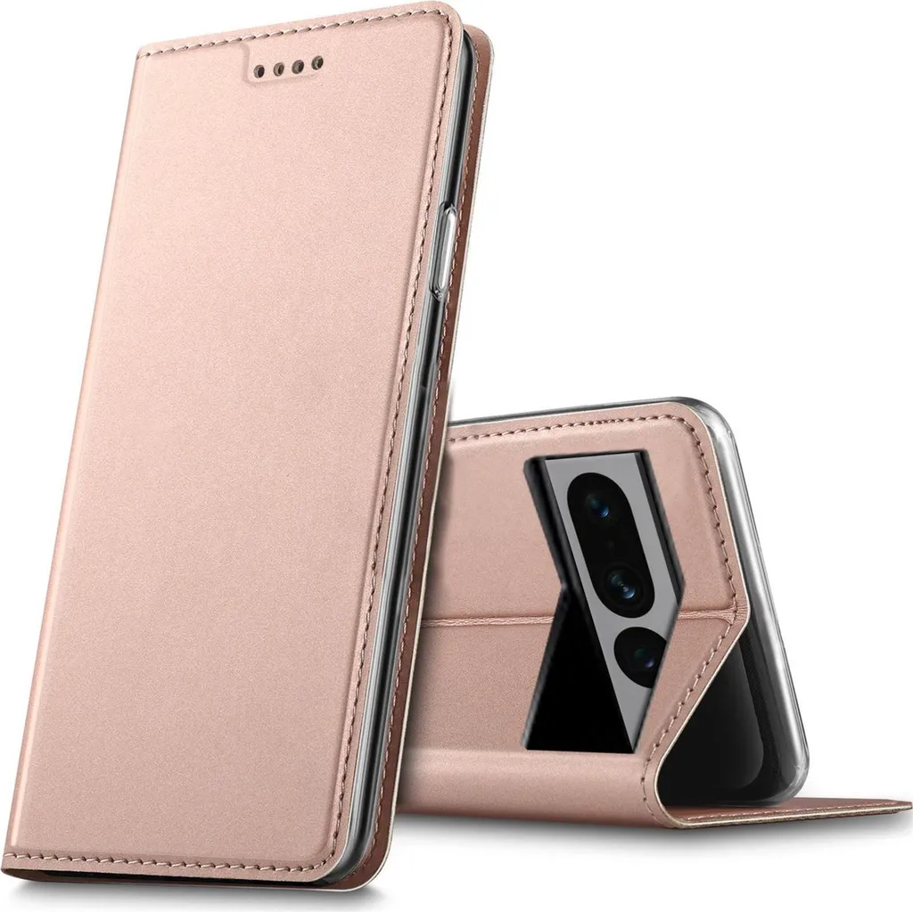 Custodia Professionale Pixel 8 Pro - Flip Case Slim con Porta Carte