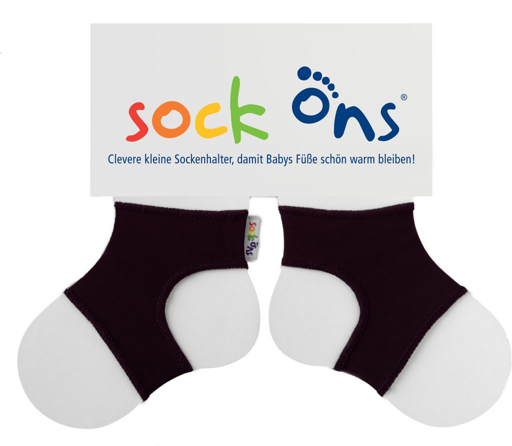 Sock Ons Large 6-12m Black (schwarz) Produktbild 