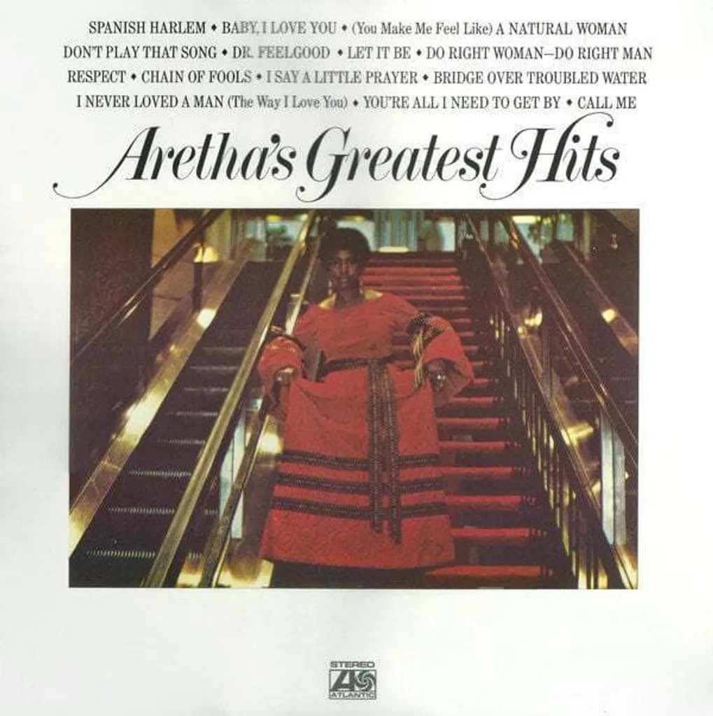 Musique Aretha Franklin Greatest Hits Album Idéal Soirée Ambiance Vintage