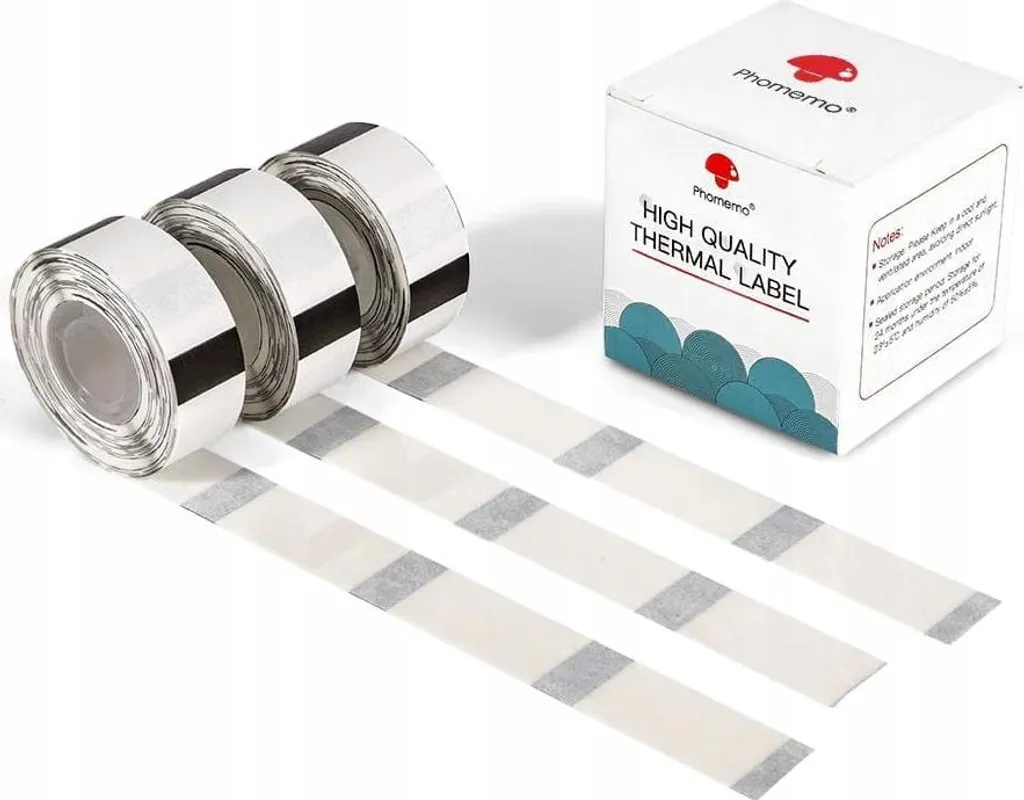 Etichette Autoadesive Phomemo D30 14x30mm | Alta Resistenza per Hobby