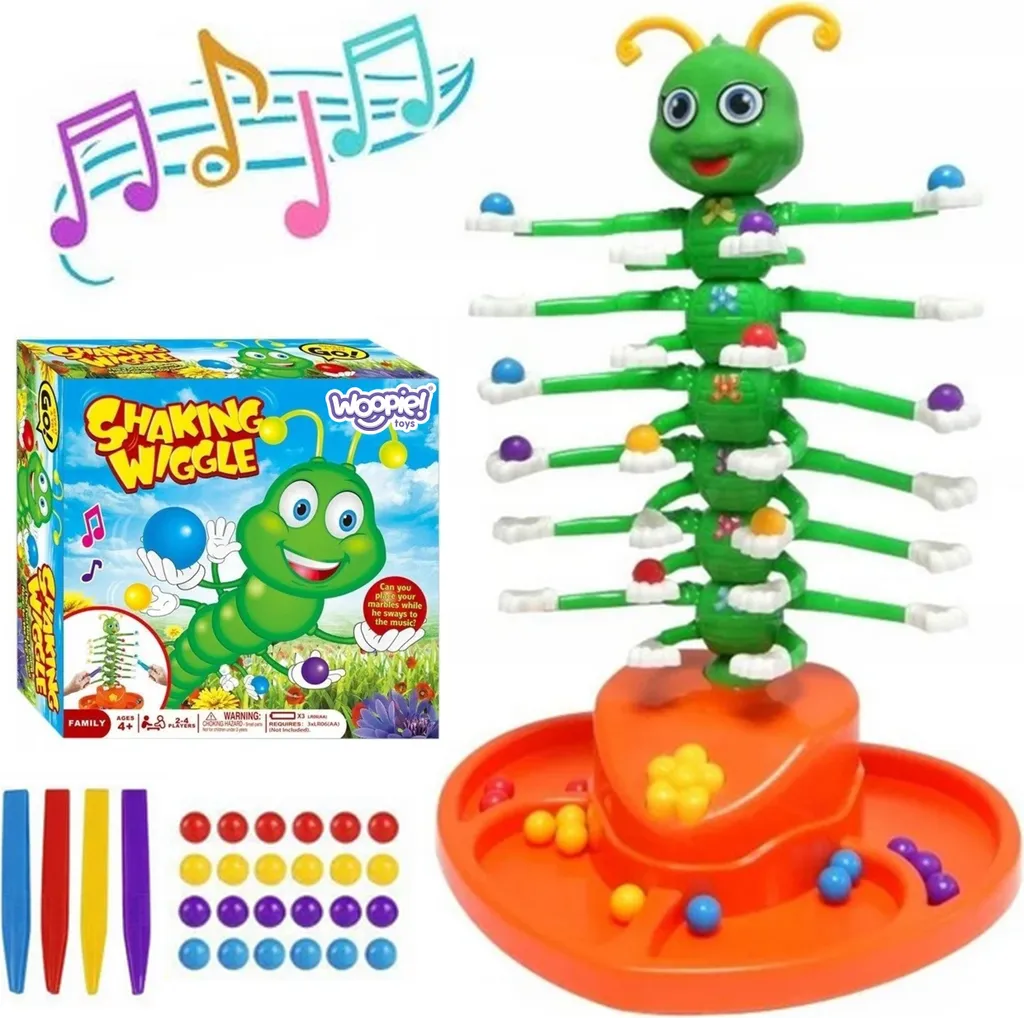 Jeu d'arcade Woopie Dancing Centipede - Mille-pattes pour 2-4 joueurs