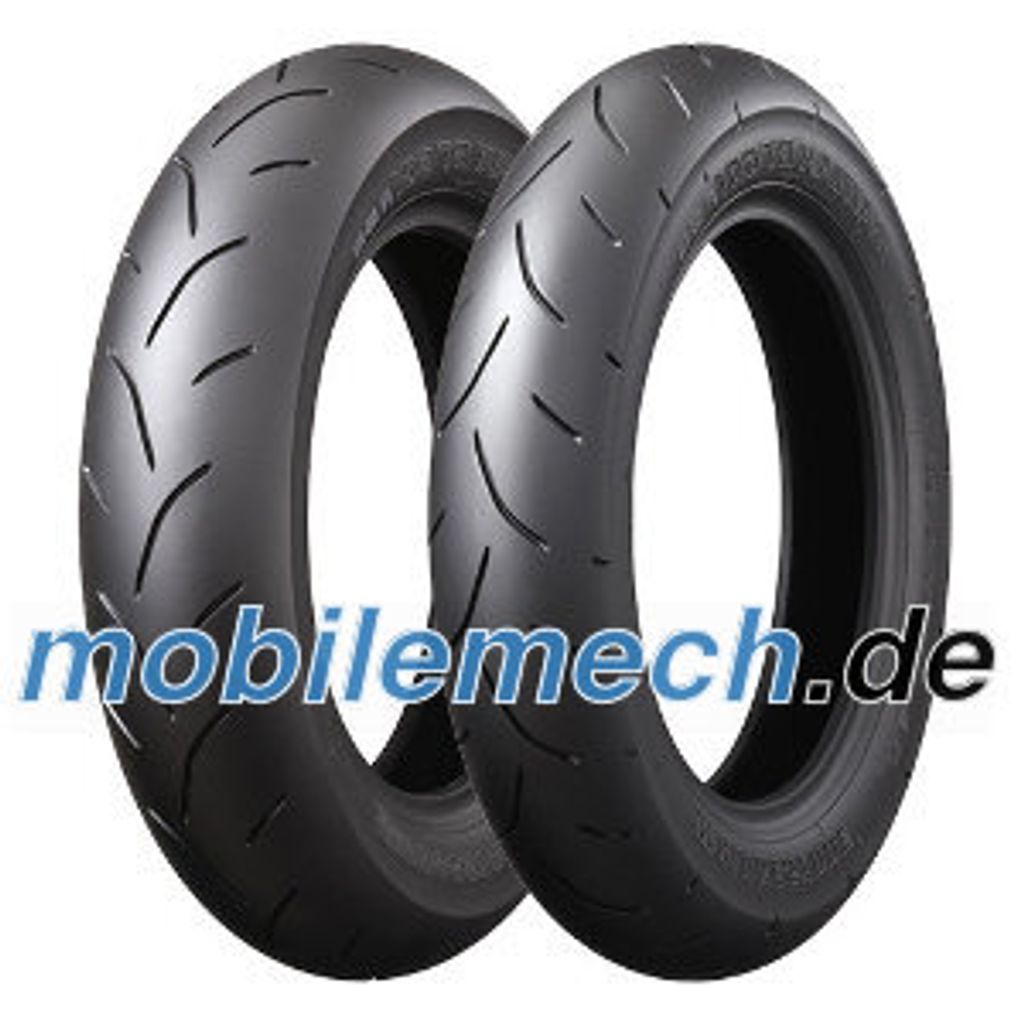 Bridgestone Battlax Bt601 Ss Wet 120/80 - 12 M/C Tl Front
