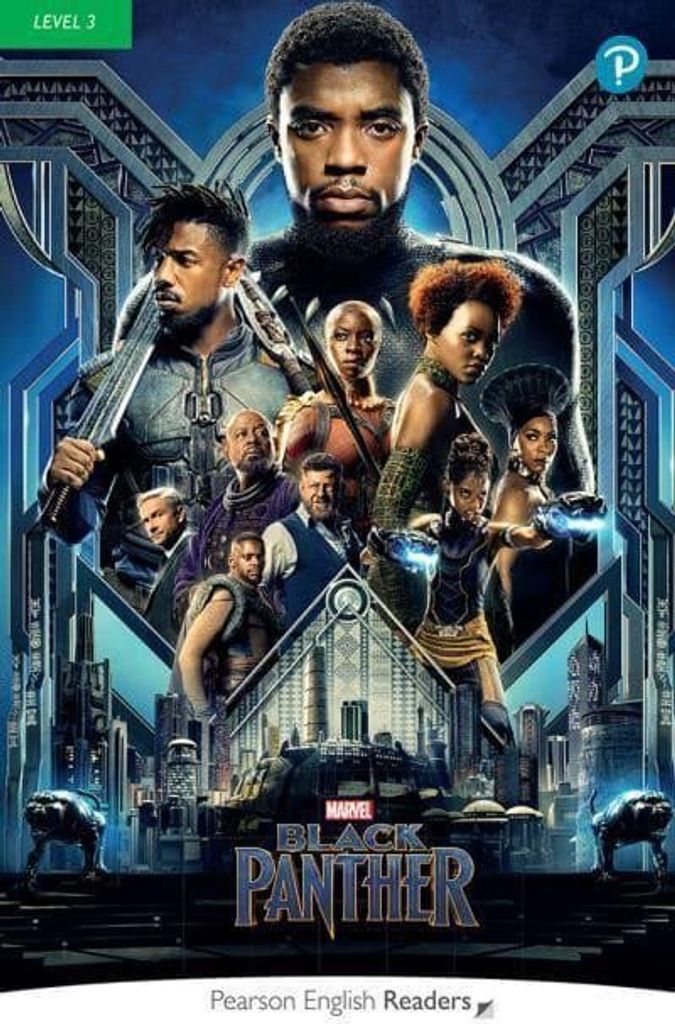 Pearson English Readers: Level 3 Marvel Black Panther Book + Code Pack (Edwards Lynda)