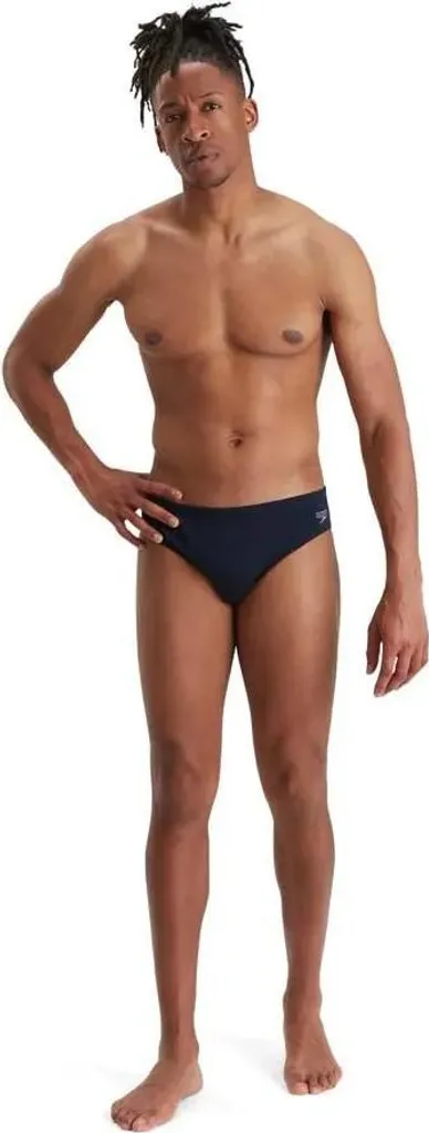 Speedo Eco Endurance+ Maillot de Bain 7cm Résistant Chlore Bleu