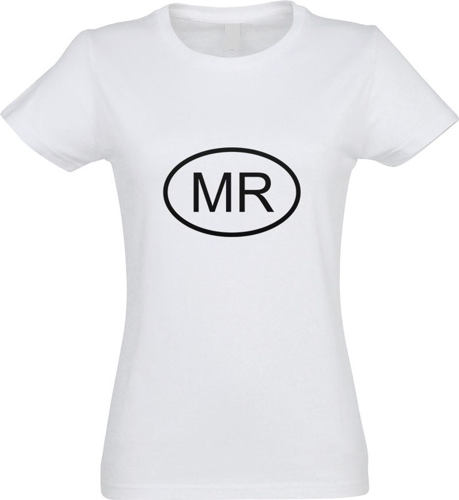 Kiwistar - T-Shirt tailliert - Damen - Weiss - Mauretanien MR - mit Motiv Bedruckt - Funshirt Design - Sport - Freizeit - Damen - XXL
