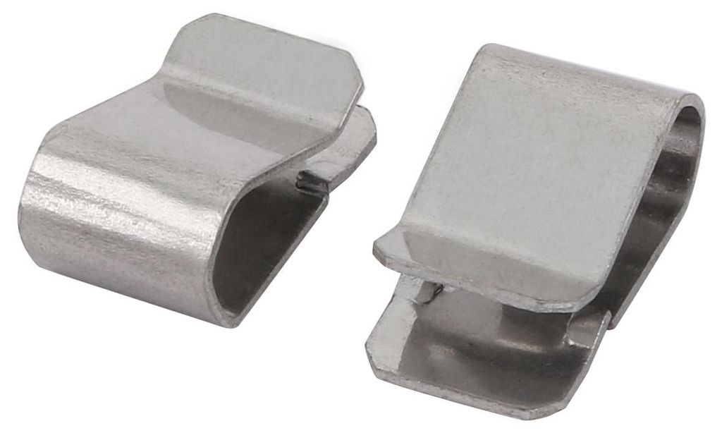 25 Stš¹cke 304 Edelstahl U Klammer Silber Ton fš¹r 3.5mm Rohr 21mmx12mm DE de