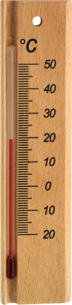 TFA-Dostmann analoges Innenthermometer aus massiver Buche TFA 12.1053 Germany