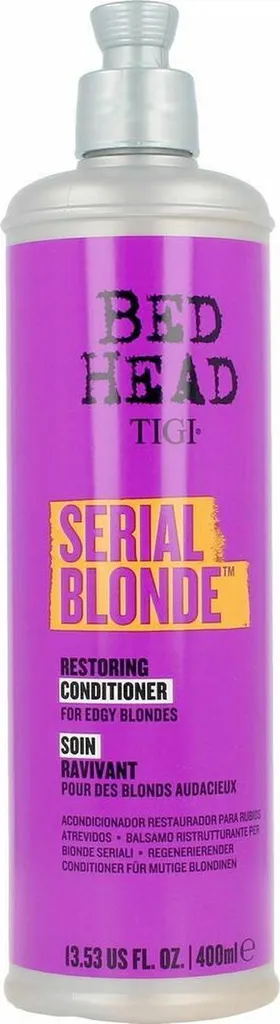 Après-shampoing réparateur Tigi Serial Blonde 400 ml pour cheveux blonds