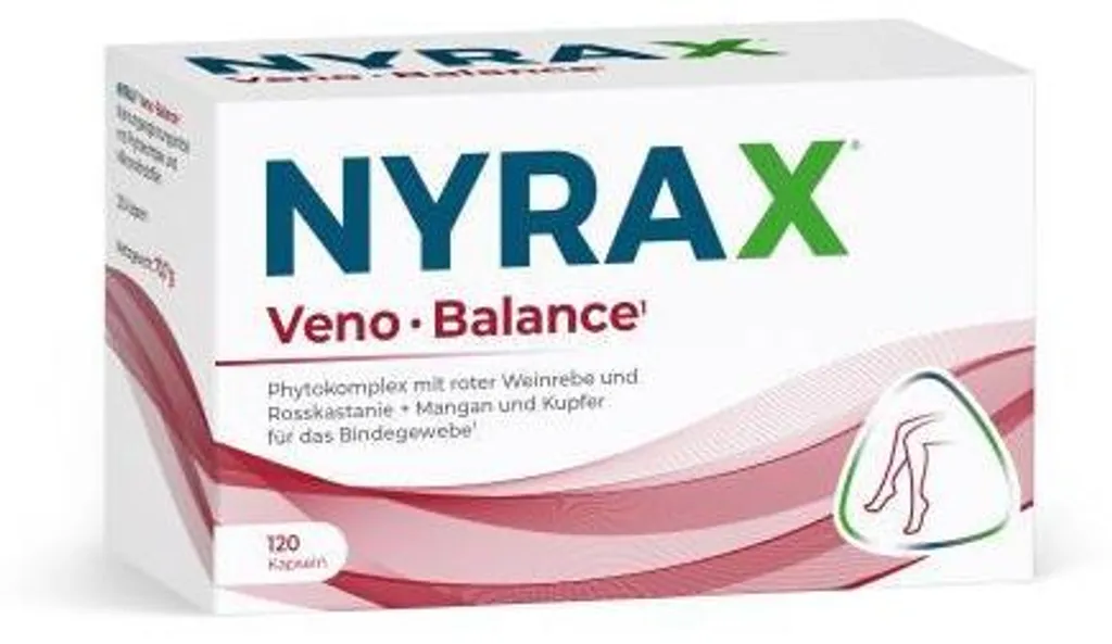 Nyrax Veno Balance Gélules pour Tissu Conjonctif à Action Ciblée