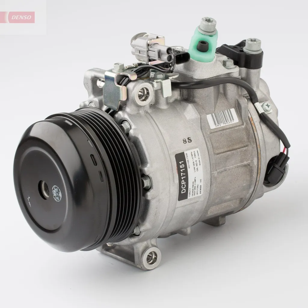 Compresseur clim DENSO DCP17151 pour système de froid automobile pro
