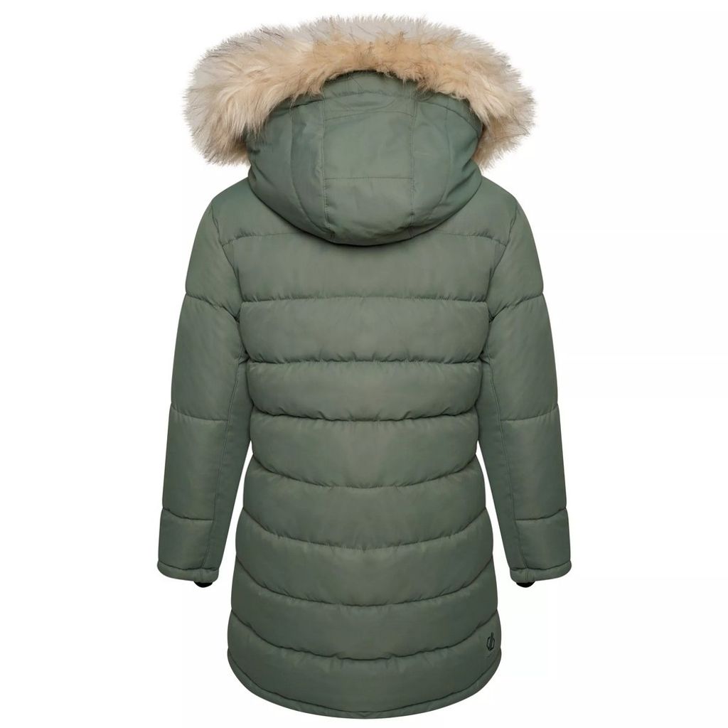 Dare 2b Striking Giacca Invernale Donna Impermeabile E Isolata | ARED 5000, Trapuntata Con Cappuccio In Finta Pelliccia E Cristalli Swarovski