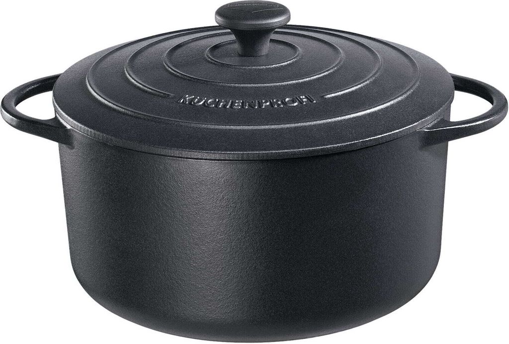 Küchenprofi Bratentopf rund, 28 cm schwarz PROVENCE Produktbild 