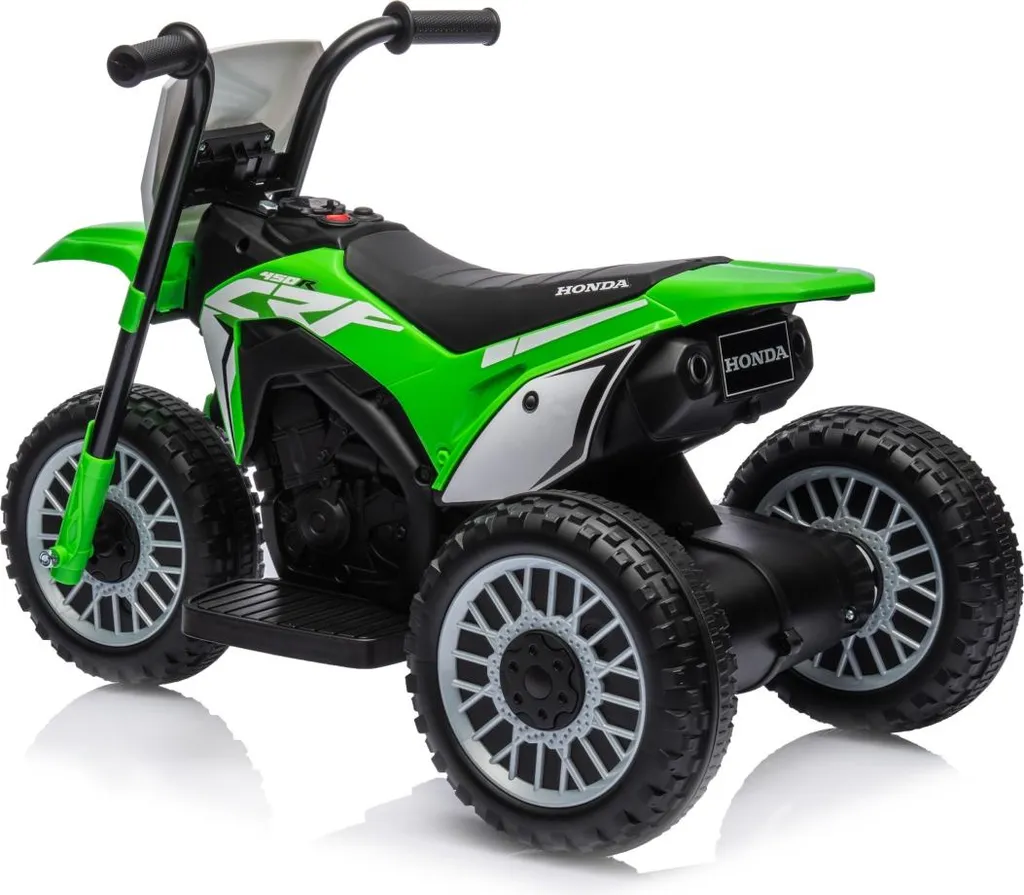 Moto Électrique Milly Mally Honda CRF 450R Batterie 6V Verte