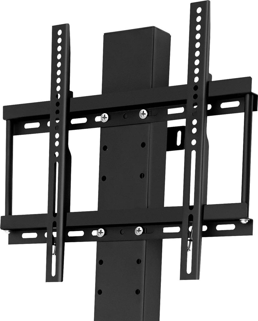 Automatischer TV-Lift - Motorisierte höhenverstellbare Halterung/Standfuß - Für 66–145 cm TVs - Bis 50 kg - Metallrahmen - Schwarz
