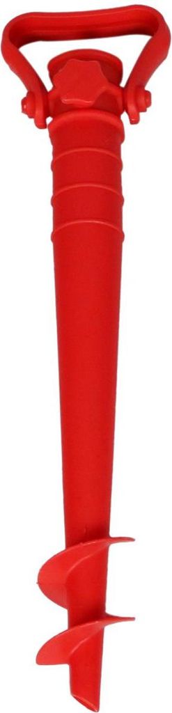 Enero Camp Schraubbasis für Sonnenschirm – Rot, Kunststoff, Produktbild 