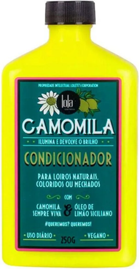 Après-shampooing Camomila 250 ml : réparez les cheveux blonds et ternes