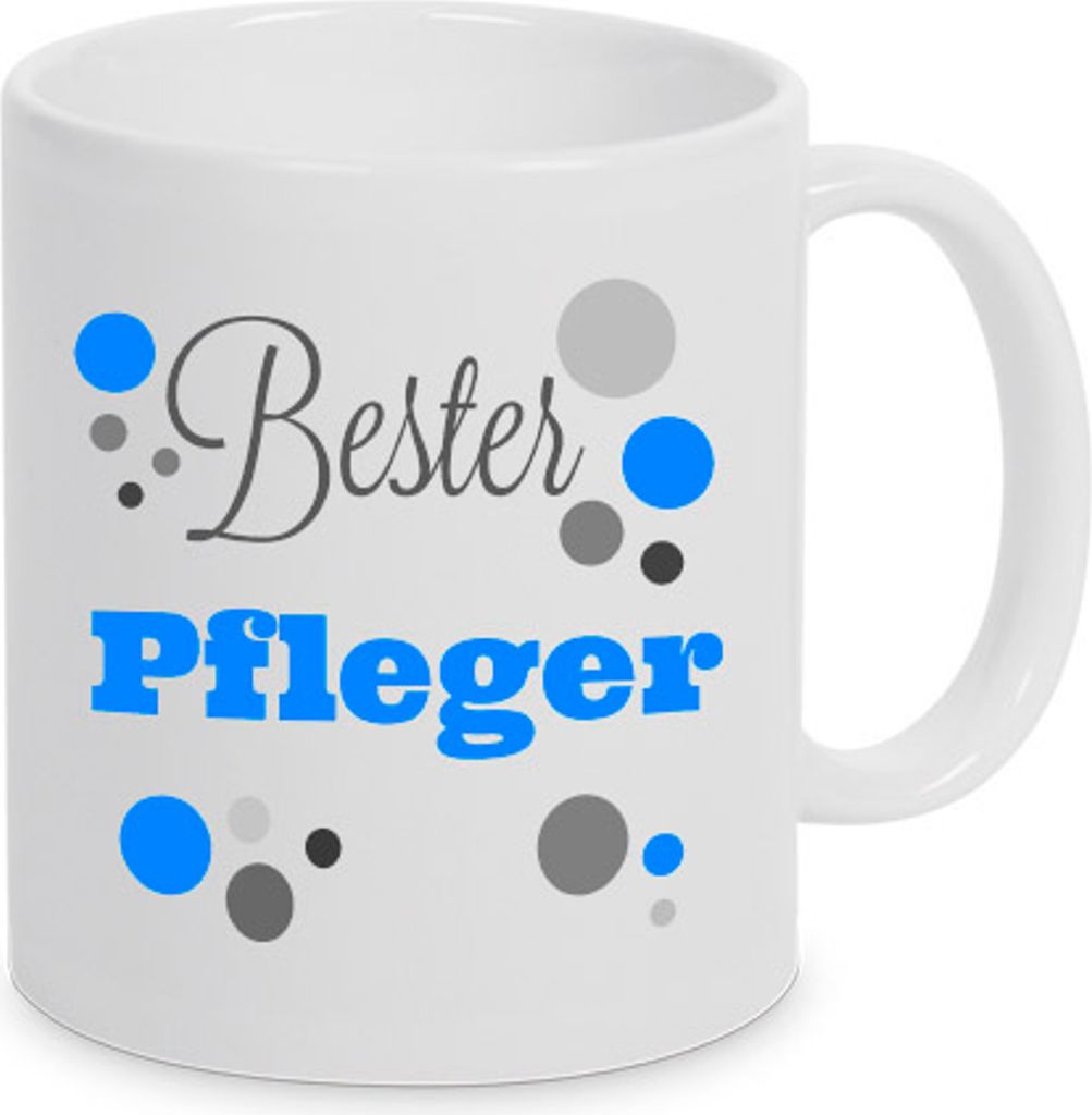 TassenKing - Bester Pfleger - Tasse - Kaffeebecher - Tasse mit Spruch