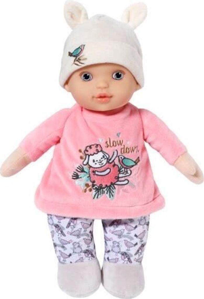 Baby Born - Baby Annabell Sweetie - 30 cm Stoffpuppe - Integrierte Rassel - Sehr weich - Ab 0 Monaten