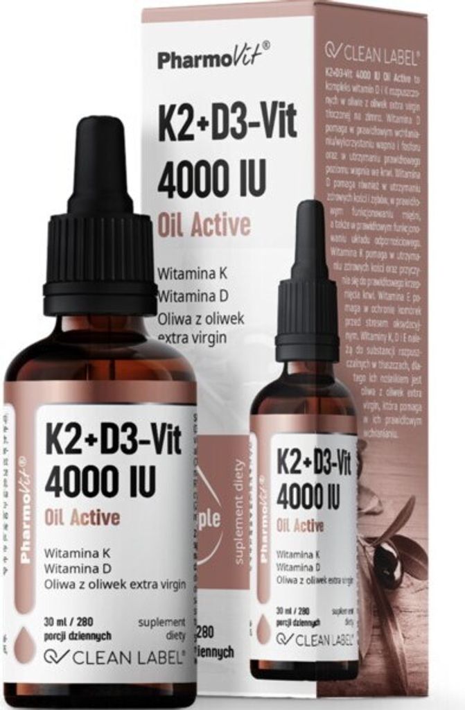 Pharmovit K2+D3-Vit Oil Active 30 ml