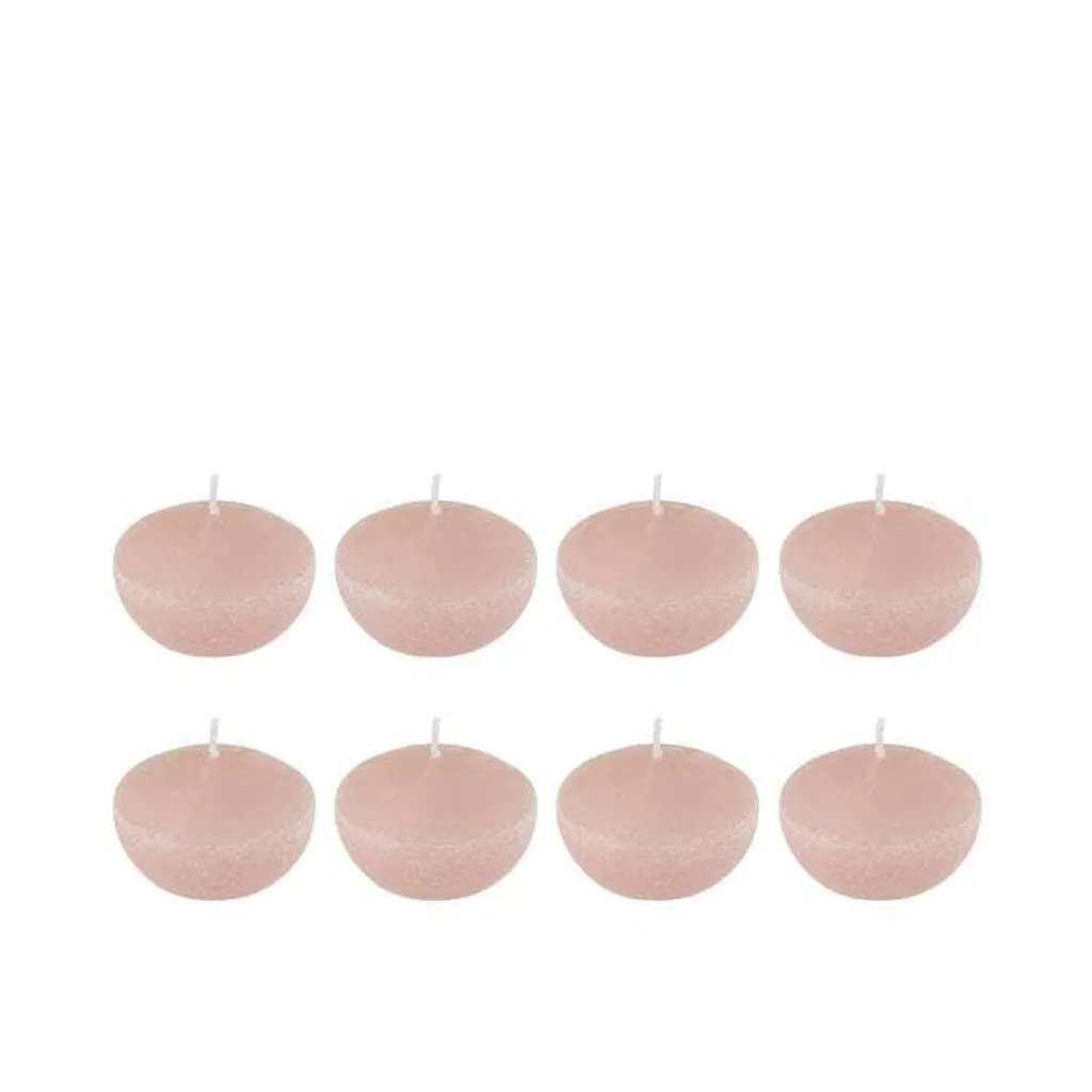 6 Bougies de Table J-Line Bleu Foncé avec Combustion de 13 Heures