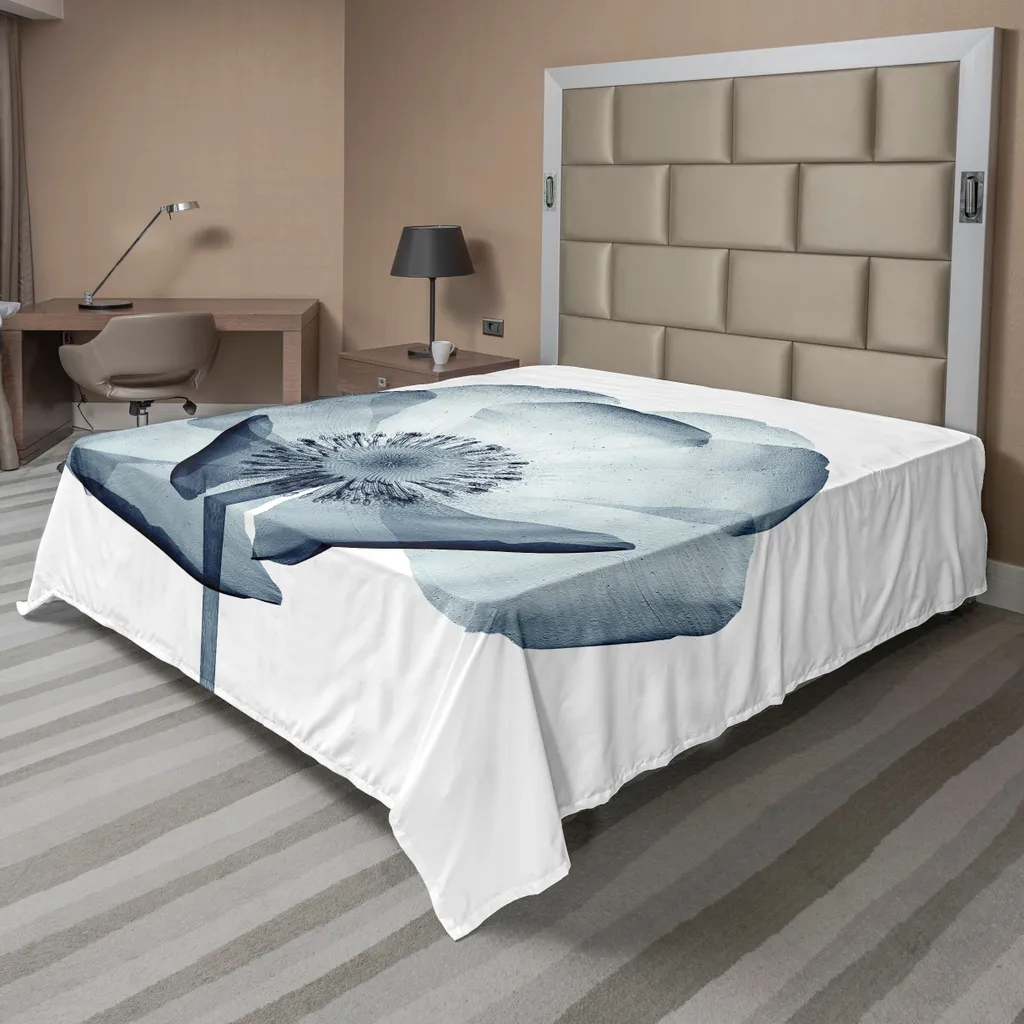 Lenzuolo Matrimoniale ABAKUHAUS Papavero 275x260 - Facile Stiratura