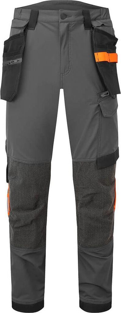 Portwest EV4 Stretch-Holster-Bundhose Grau 36